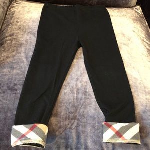 Toddler Girls Burberry Cuff Leggings